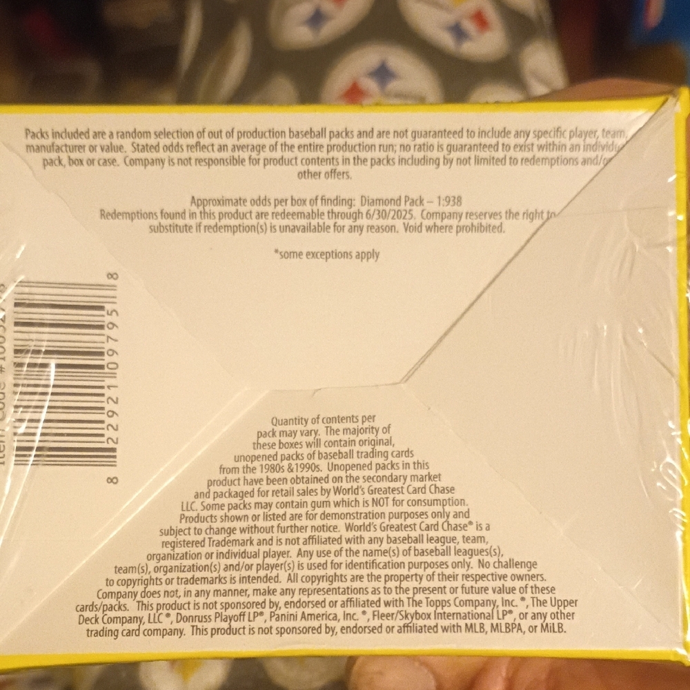 World's Greatest Chase Baseball Card Packs Edition Brand New Shirked Wrapped - Picture 13 of 14